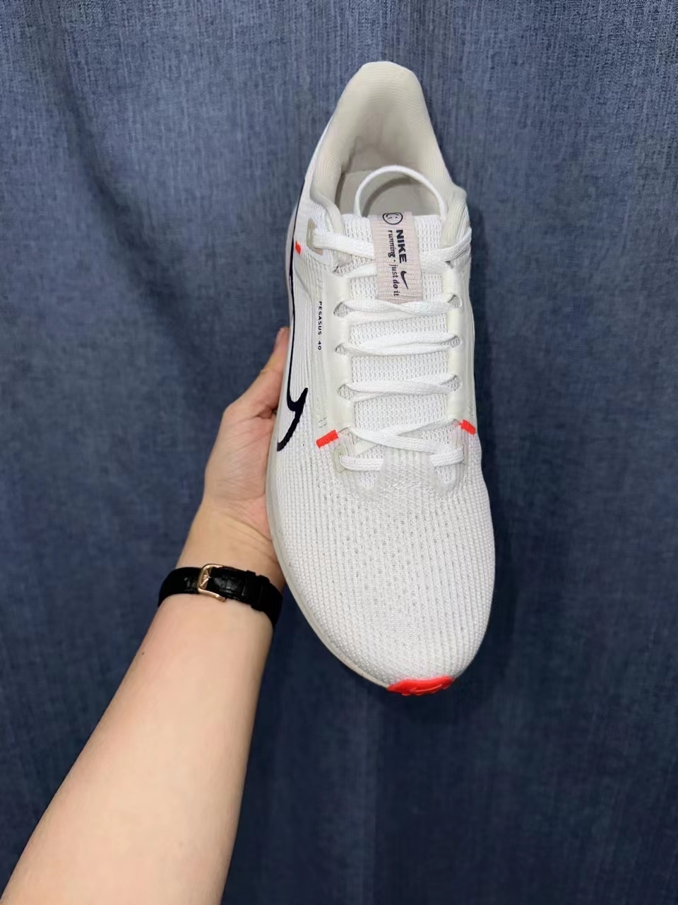 Nike Pegasus White and Orange
